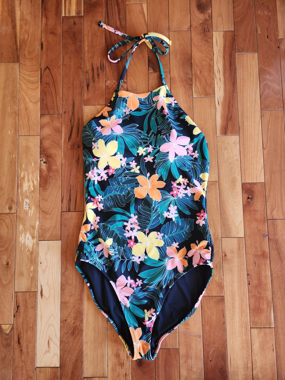 Old Navy Tropical Floral One‑Piece Swimsuit – XS